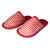 Pantufa Feminina com Listras Pink 38/39 - comprar online