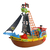 Barco Pirata Com Rodinha Infantil - comprar online