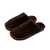 Pantufa Masculina Lisa Marrom 42/43 - comprar online