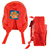 Mochila Infantil Com Alças - Bombeiro - Bem Barato Brasil