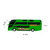 Onibus de Viagem Buzão - Verde - comprar online