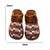 Imagem do Pantufa Masculina Xadrez Marrom 44/45