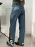 CALÇA JEANS COW E CACTOS ESCURA na internet