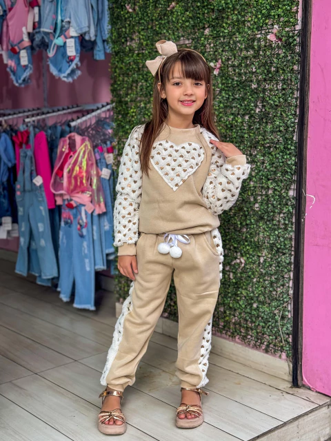 Conjunto Coraçao - comprar online