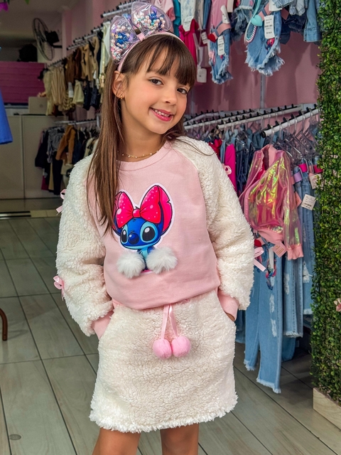 Conjunto Stitch Shorts Saia - comprar online