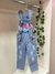 Jardineira Jeans Stitch na internet