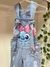 Jardineira Jeans Stitch - loja online