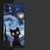 Funda con Diseño Estrellado y un Gato para iPhone 11 - tienda en línea