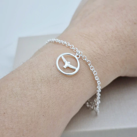 Pulseira Prata 925 Espírito Santo - comprar online