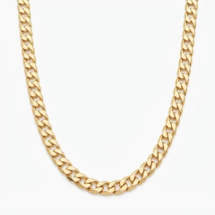 Corrente Banhado a Ouro 18k Grumet 6mm