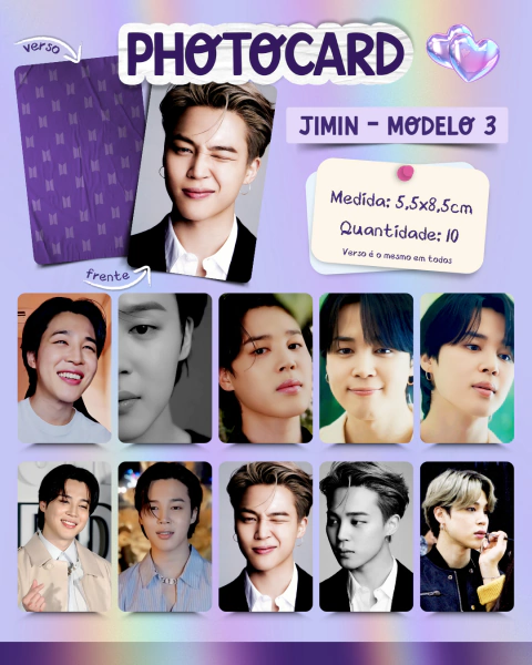 Photocard - BTS - Jimin - 3 - comprar online