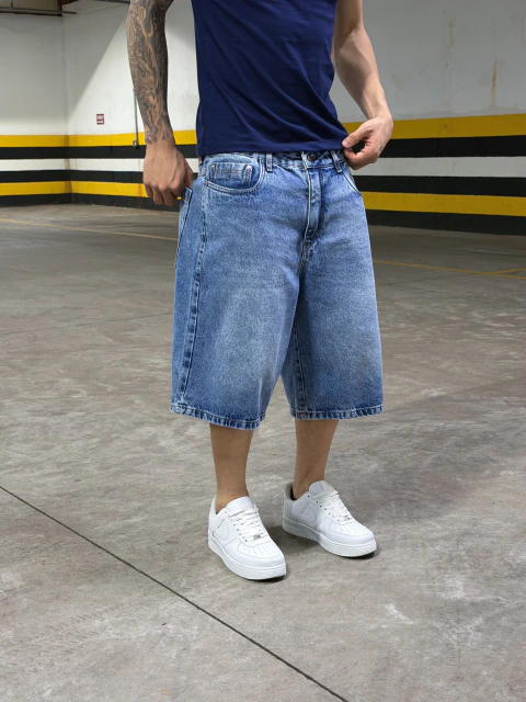 BERMUDA JORDS JEANS “ BLUE STONE ” BASIC