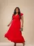 Vestido Duna Curve Thalita - Vermelho - comprar online