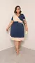 Vestido Plus Size Midi Romantic - ESTILO POPULAR