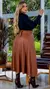 Saia Plus Size Montana Transpassada - ESTILO POPULAR
