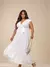 Vestido Duna Curve Thalita Branco na internet