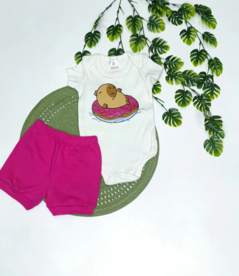 CONJUNTO BODY BEBÊ MENINA - comprar online