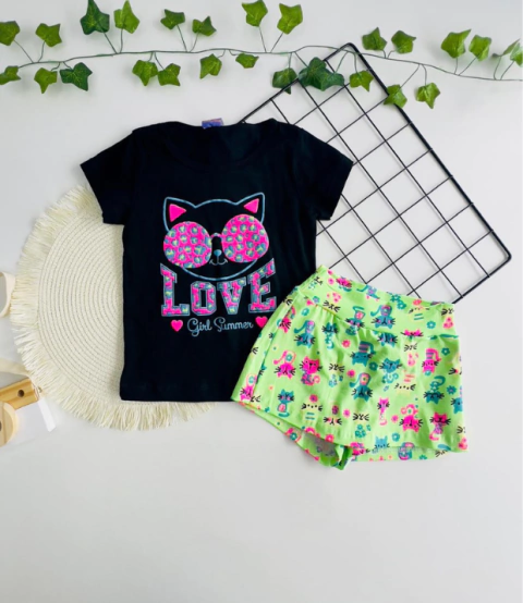 CONJUNTO TAM 4 MENINA 53051 53052 50012