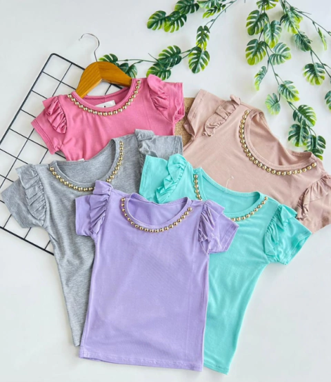 BLUSA PEROLA MENINA 20110 - comprar online