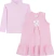CONJUNTO BLUSA EM COTTON / VESTIDO EM MALHA TRICOT 8421 - comprar online