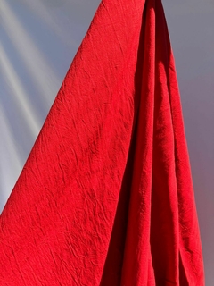Tusor ancho 1,50 Rojo