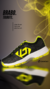 TARTANERA BRABO TRIBUTE BLACK/YELLOW