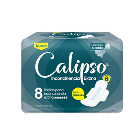Calipso Toalla Incontinencia Extra 8 unidades Mary Sant Perfumeria