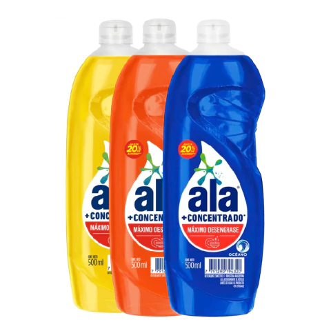 Ala Detergente Lavavajilla Botella 500 ml Mary Sant Perfumeria