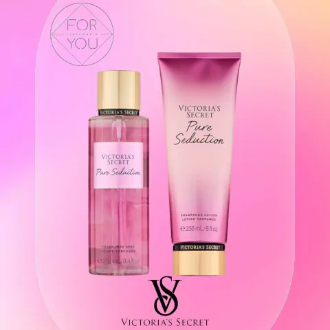 Kit Body Splah + Creme Hidratante Pure Seduction Victoria's Secret 236ml+250ml