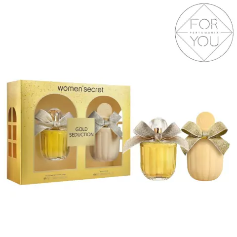 Kit Gold Seduction Women'Secret Perfume + Hidratante