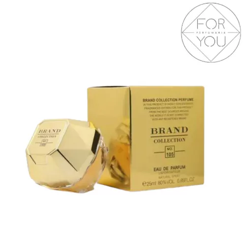 Perfume Brand Collection N105 25ml inspiração Lady Million - comprar online