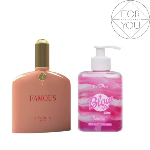 Kit Blow + Famous Zirconia Prive Eau de Parfum 100ml