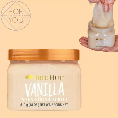 Tree Hut Esfoliante Corporal de Açucar Vanilla 510g