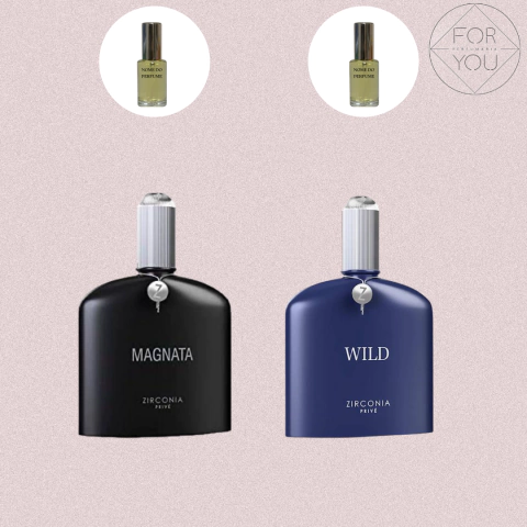 Combo Decant Zircônia Wild + Magnata Eau de Parfum