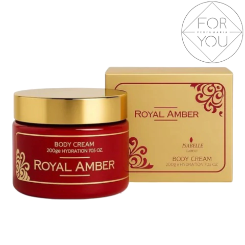 Pasta Hidratante Corporal Royal Amber 200ml Isabelle La Belle