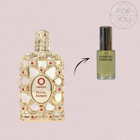 Decant Royal Amber Orientica - comprar online