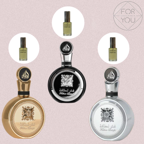 Combo Decant Fakhar Black + Fakhar Gold + Fakhar Platin - comprar online