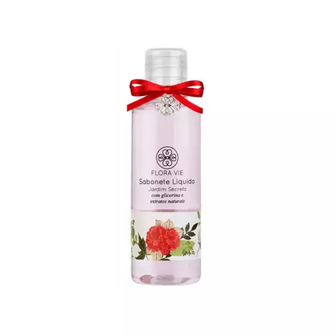 Flora Vie Sabonete Liquido 140ml Jardim Secreto