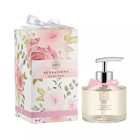 Flora Vie Sabonete Liquido Rosa que Inspira 240ml - comprar online