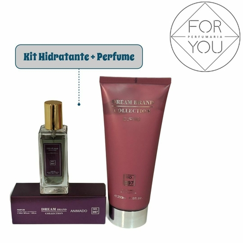 Kit 097 Hidratante + Perfume Brand Collection inspiração Euphoria