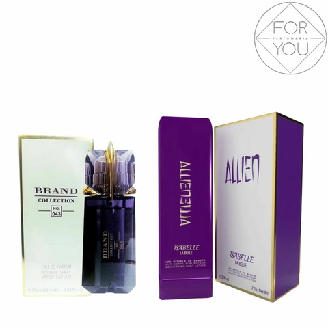 Kit Hidratante + Perfume inspiração Alien