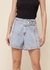 Shorts Jeans Cós Três Botões Jeans