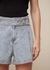 Shorts Jeans Cós Três Botões Jeans - comprar online