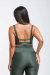 top com cós e duas tiras nas costas VERDE REF: 0021 - Empowerfit