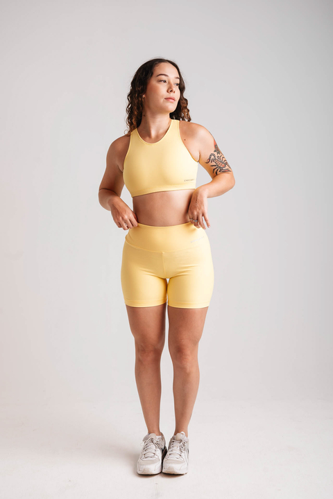 Short básico amarelo REF: 0060 - comprar online