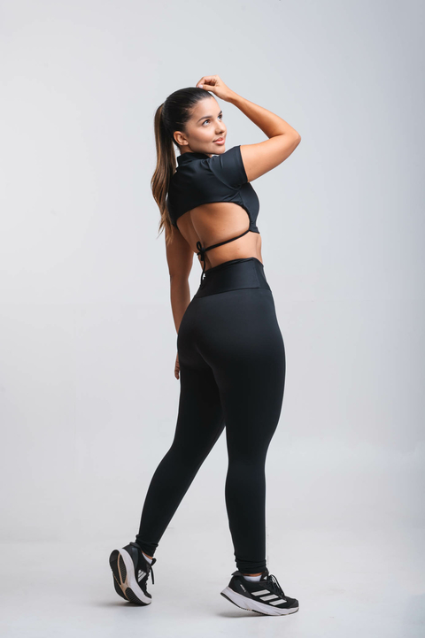 Legging básica preta REF: 0029