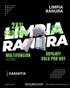 Limpia Ranuras 2X1