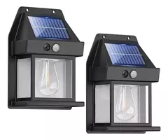 ¡¡2X1 EN FAROL SOLAR SEGURO!! - Elegancia y luz que se recarga sola