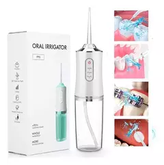 Irrigador Bucal Portátil Limpieza Dental Recargable AQUAPULSE PRO- ¡TE LLEVAS DE REGALO UN ORGANIZADOR DE CEPILLOS! en internet