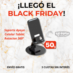 ¡50% OFF! Soporte Apoya Celular Tablet Rotacion 360° Portatil Seguro